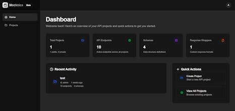 Mocknica - AI-Powered Mock API Server gallery image
