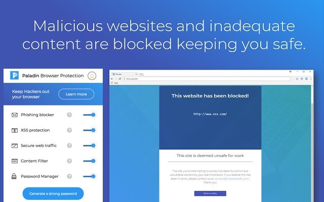 Paladin Browser Protection for Chrome gallery image