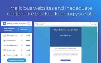 Paladin Browser Protection for Chrome gallery image