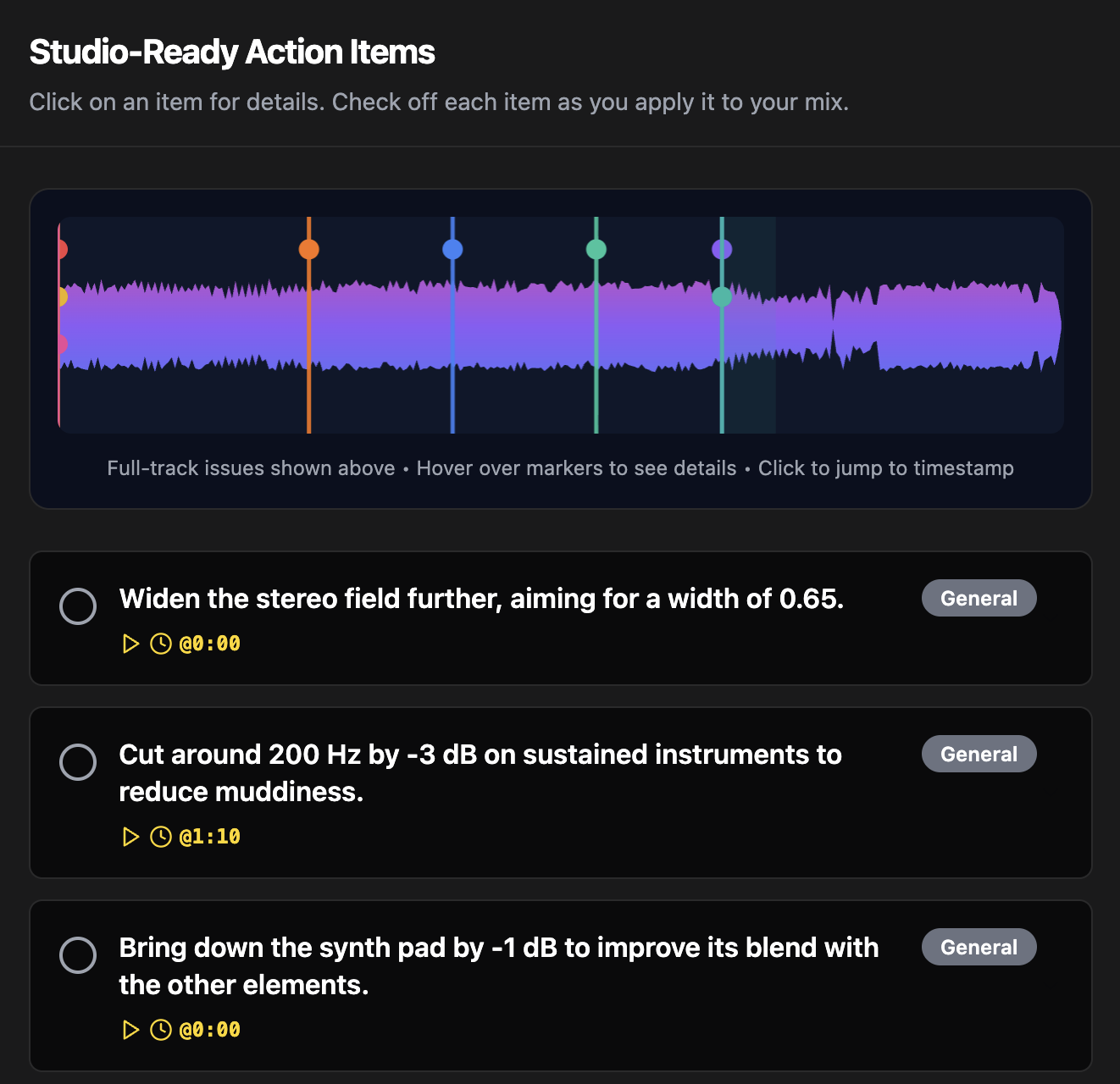 Interactive Waveform by MixMaster Pro - Main screenshot showing features and interface