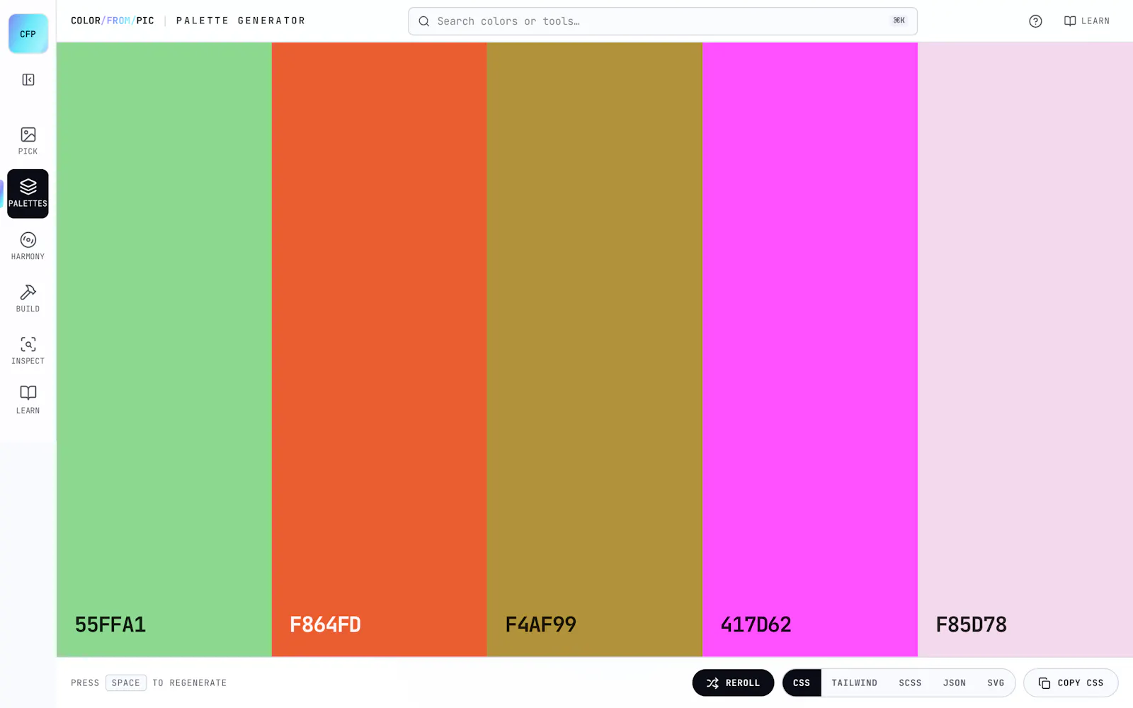 Palettr screenshot 3