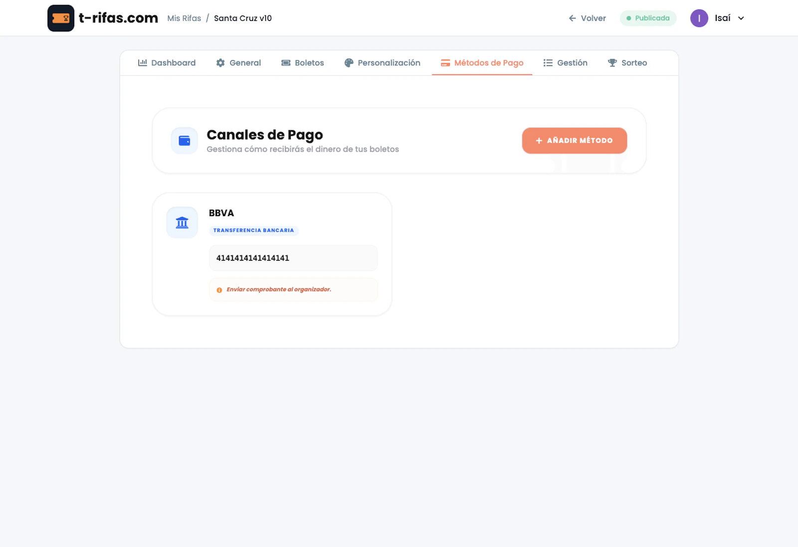 t-rifas.com screenshot 10