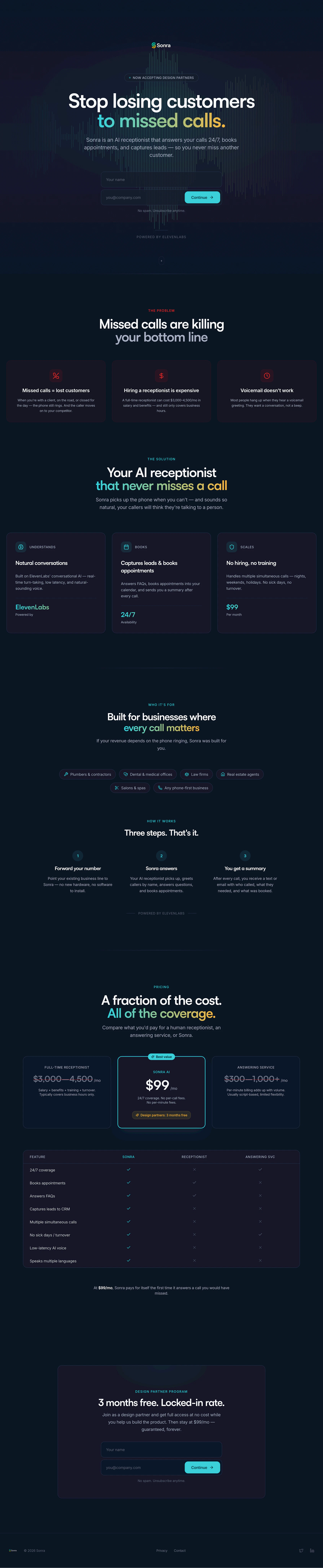 Sonra 대표 미리보기