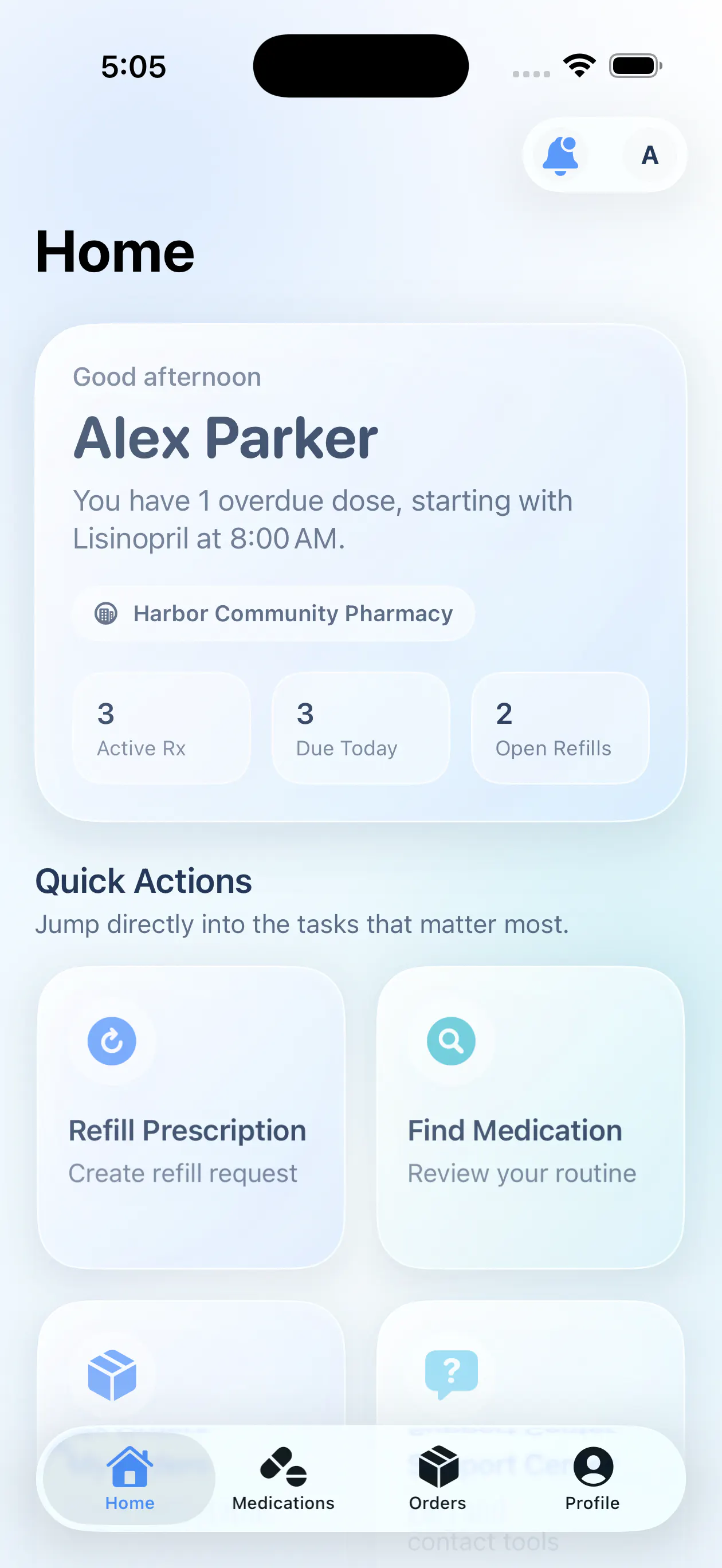 Meds: Refills Tracker 제품 배너