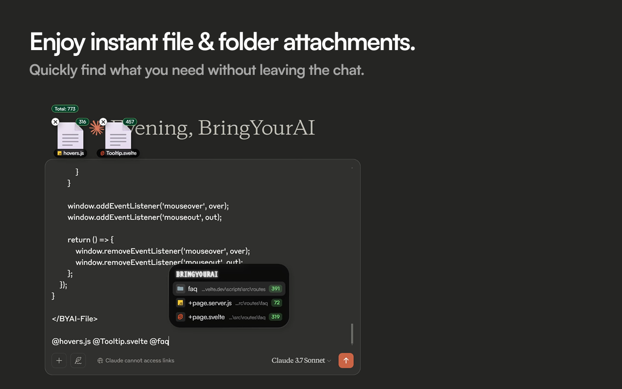 Media B Rye Perhutanan - Konteks code segera di mana -mana laman web sembang AI 4