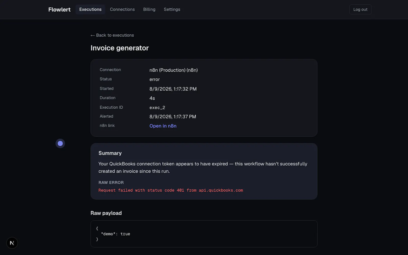 Flowlert screenshot 3