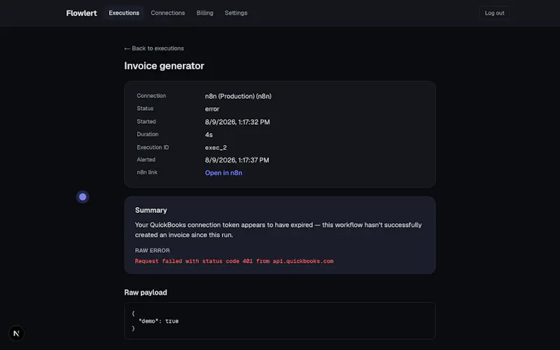 Flowlert screenshot 3