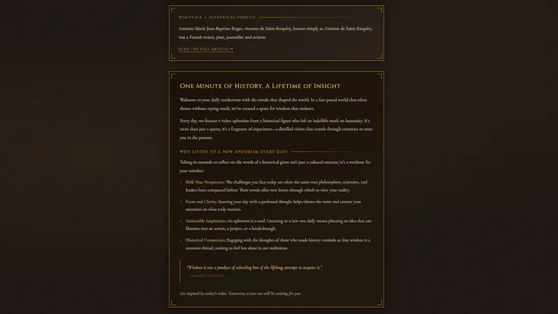 Video Aphorism of the Day screenshot 3