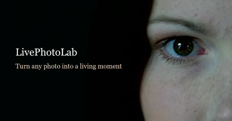 LivePhotoLab screenshot 1