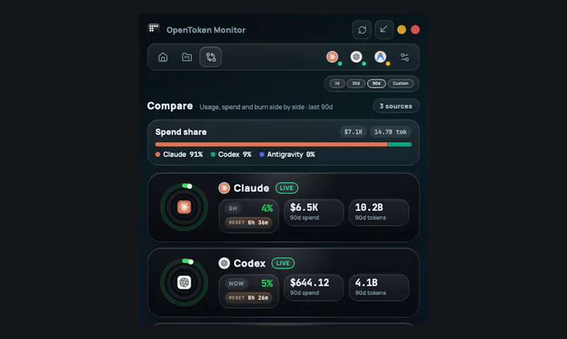 OpenToken Monitor screenshot 7