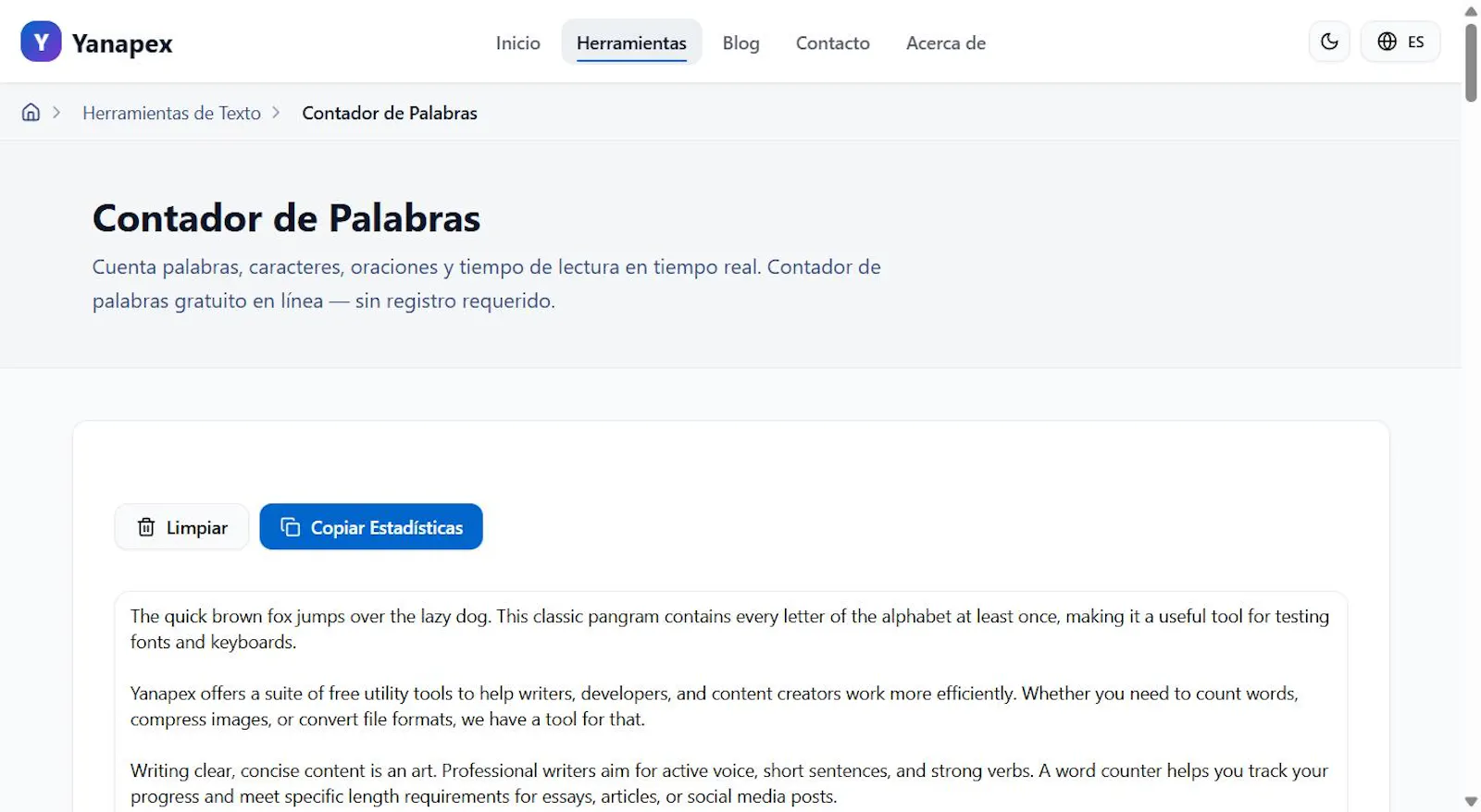 Yanapex screenshot 2