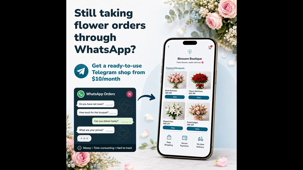 Botami - Create Store inside Telegram gallery image