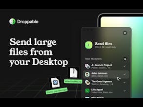 Droppable - Messenger for large files gallery image
