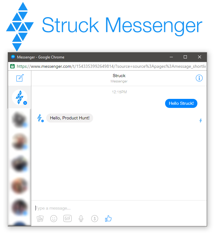 Struck Messenger gallery image