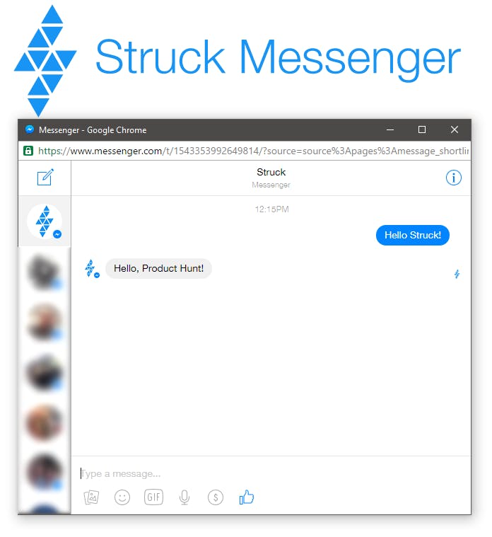 Struck Messenger media 1