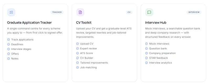GradBlueprint screenshot 3
