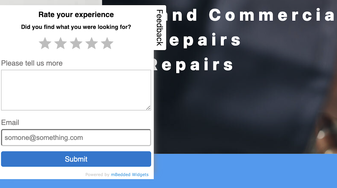 Feedback Widget gallery image