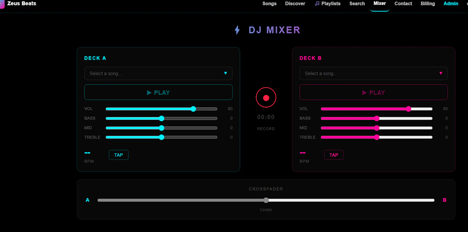 Zeus Beats screenshot 5