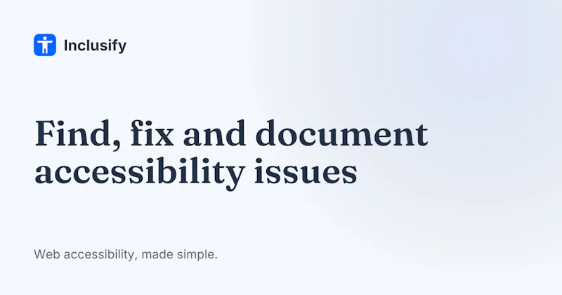 Inclusify screenshot 1