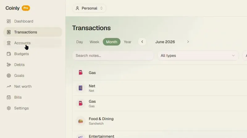 Coinly screenshot 1 (video preview)