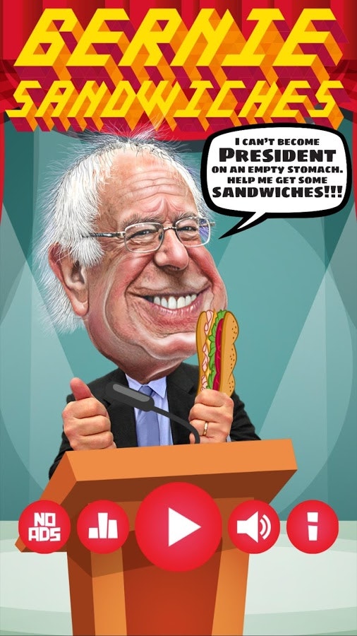 Bernie Sandwiches - Run For The White House gallery image
