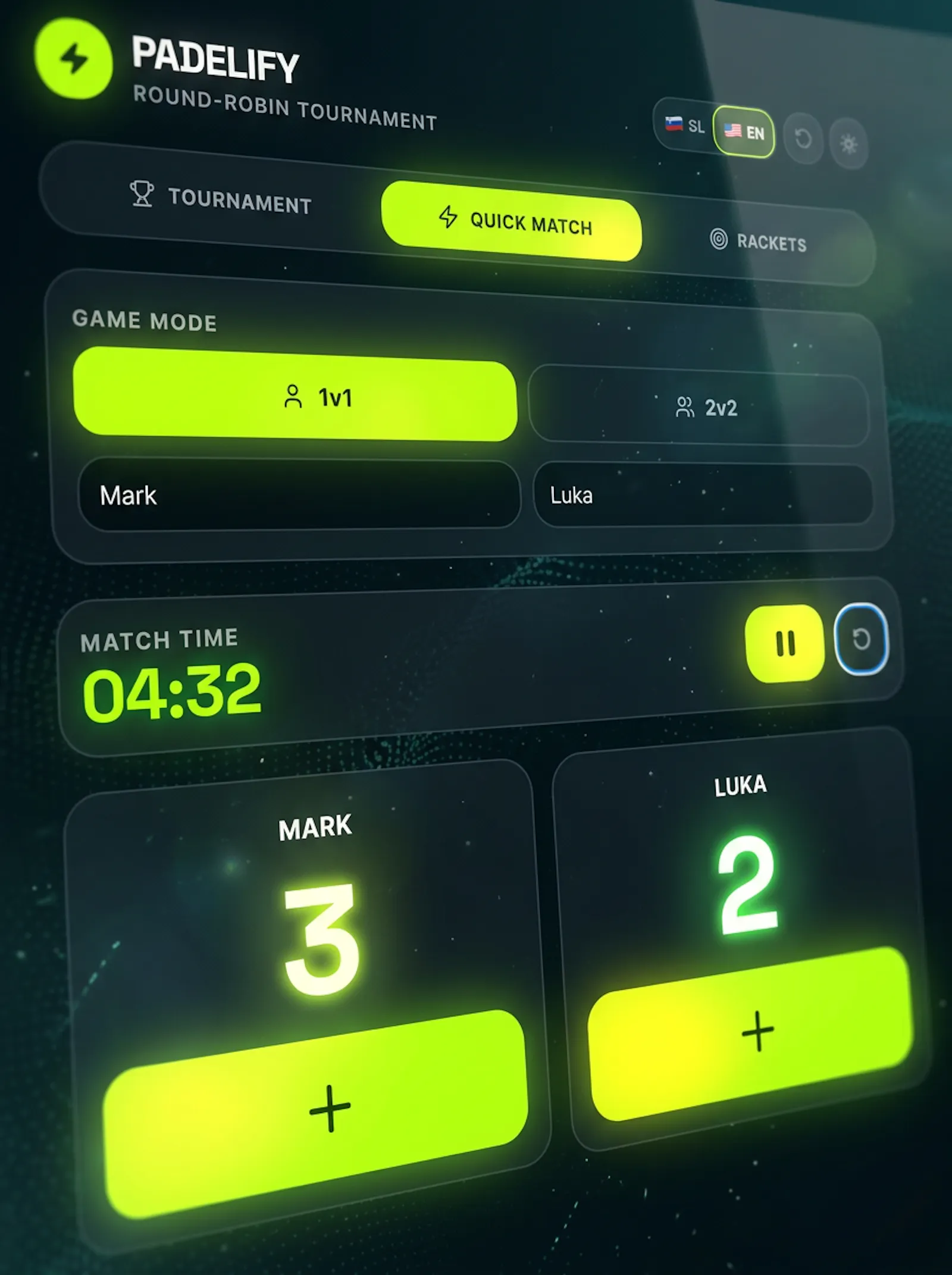 Padelify screenshot 2