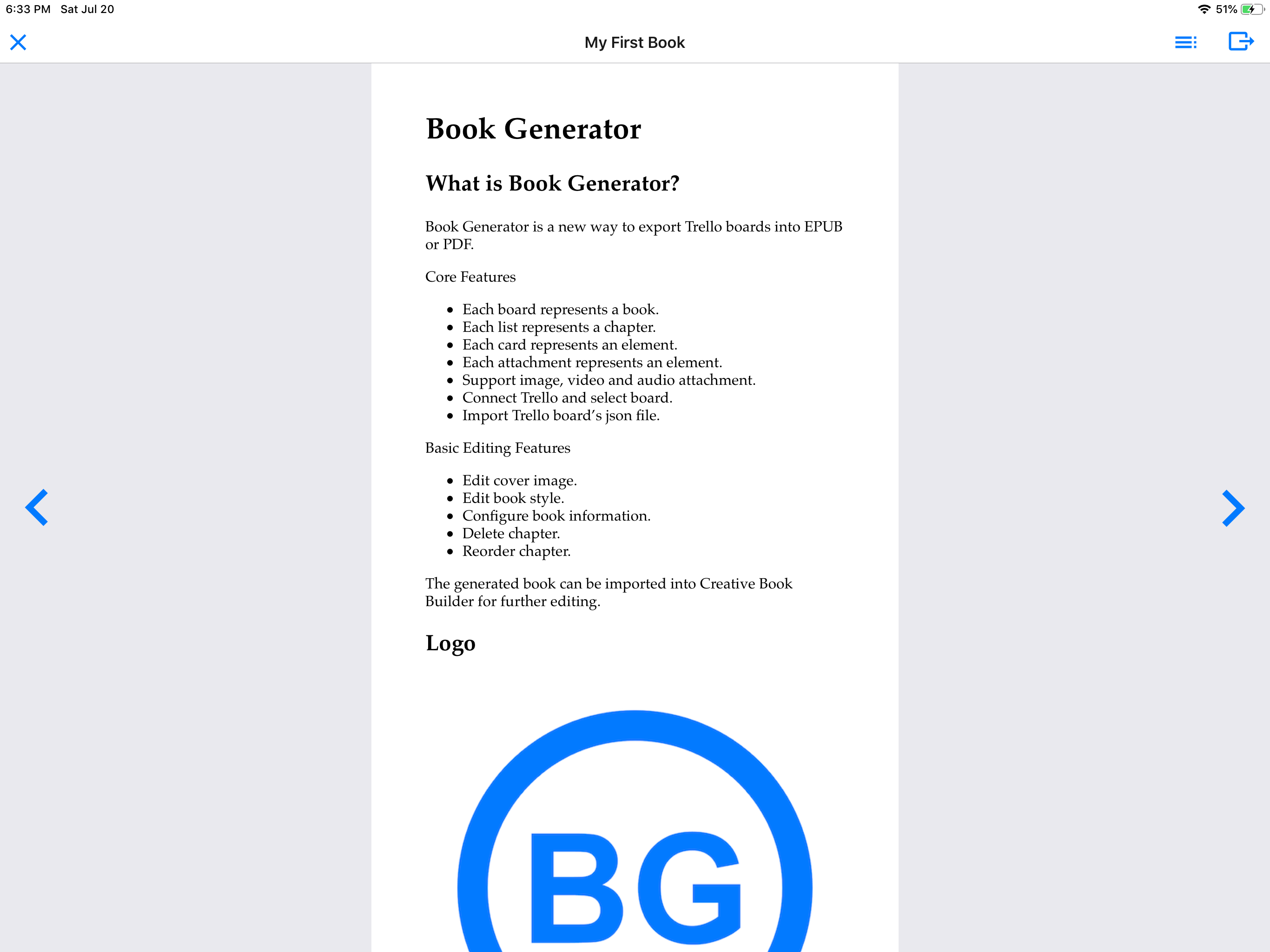 Book Generator gallery image