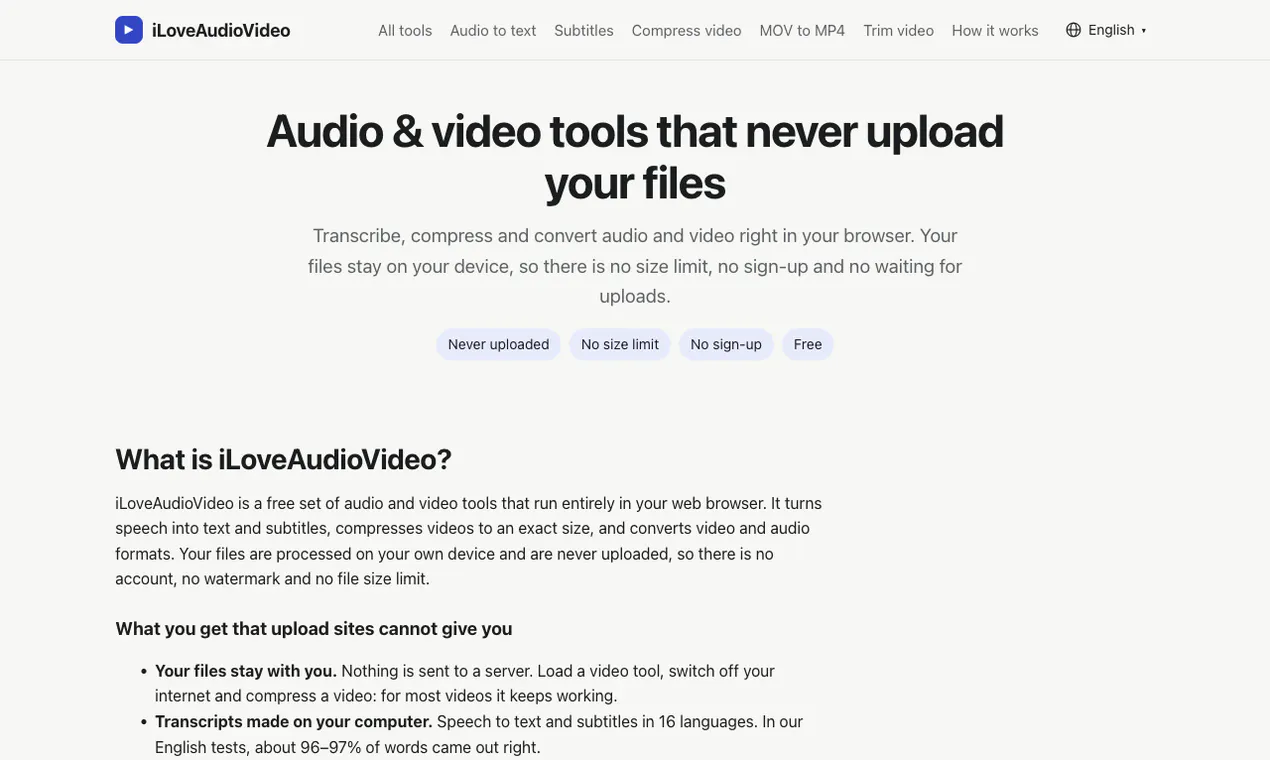 iLoveAudioVideo gallery image