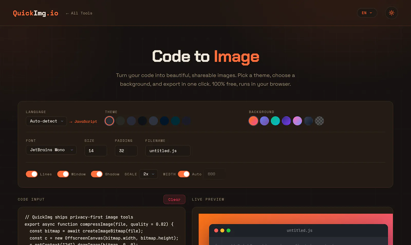 QuickImg screenshot 2