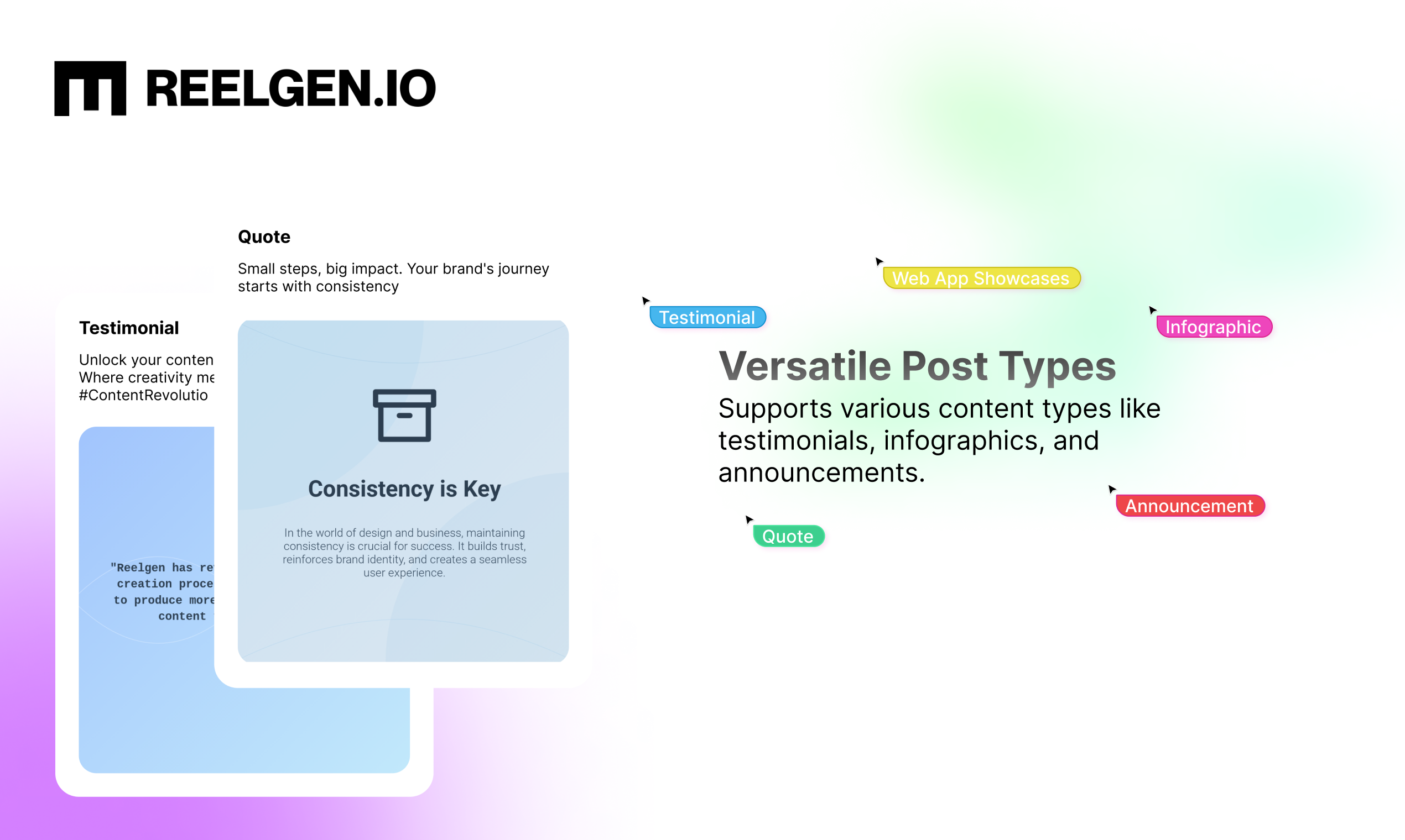 REELGEN gallery image