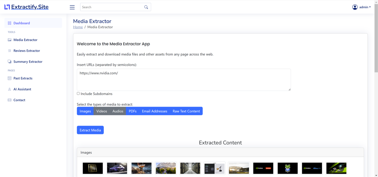 Extractify gallery image
