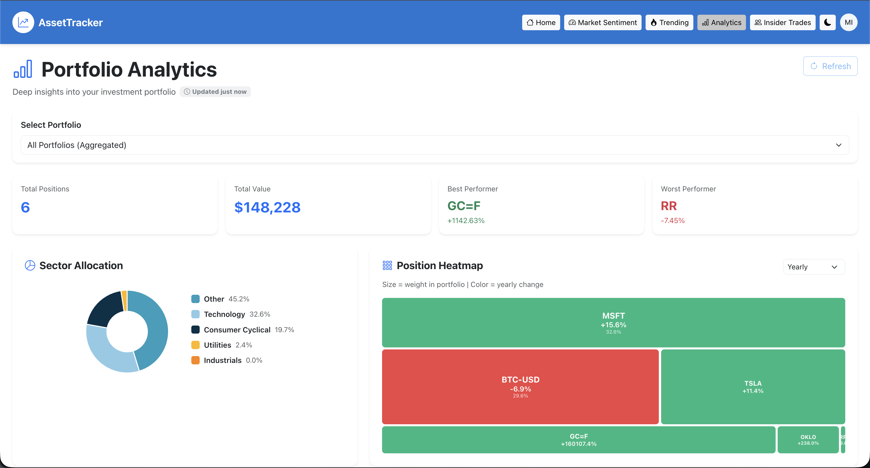 AssetTracker - Screenshot 5 showing product features and functionality