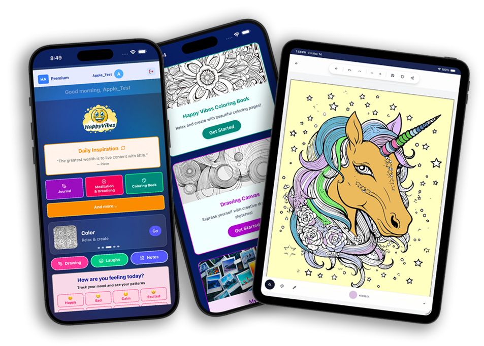 HappyVibes App gallery image