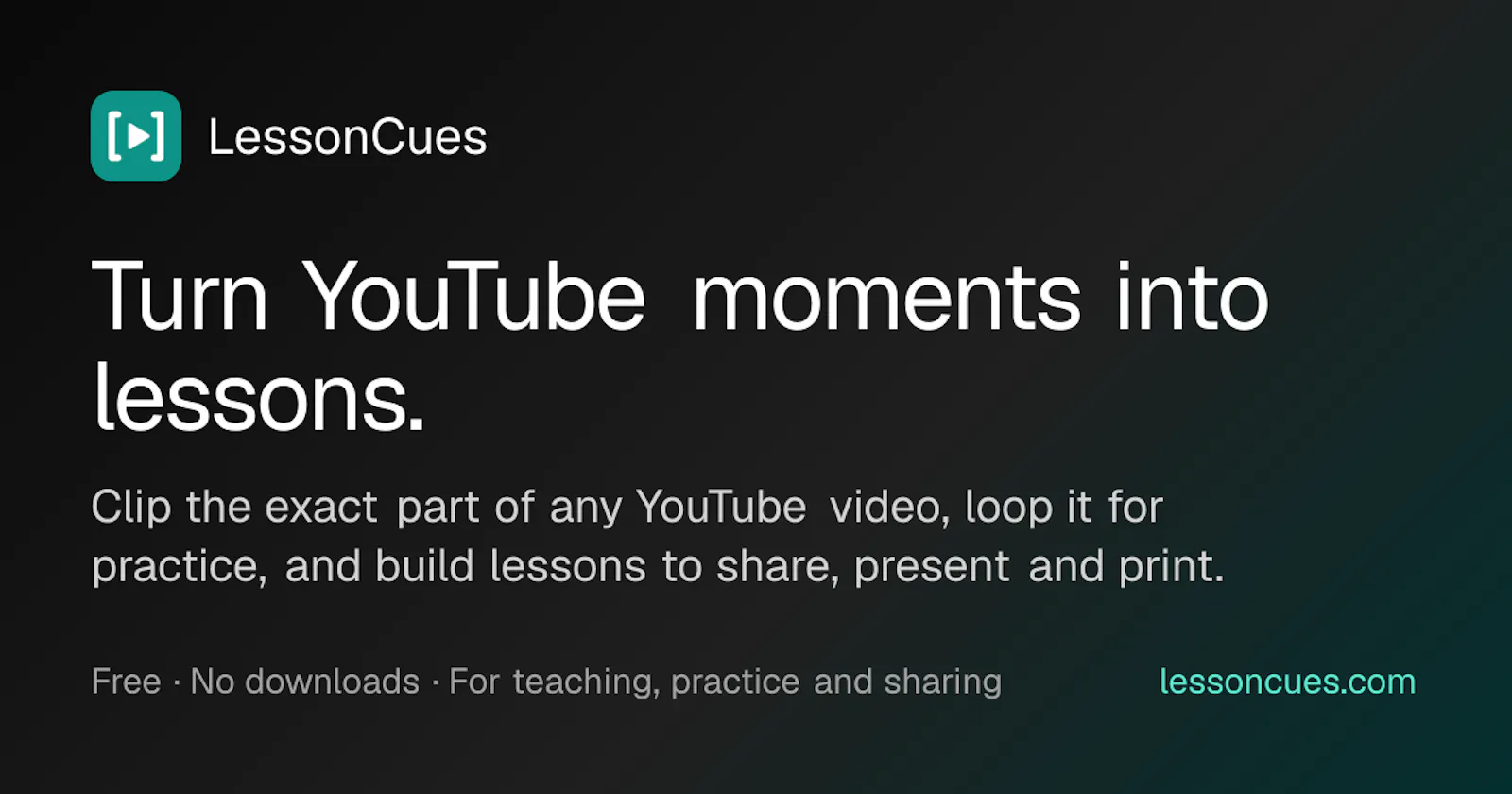 LessonCues screenshot 1