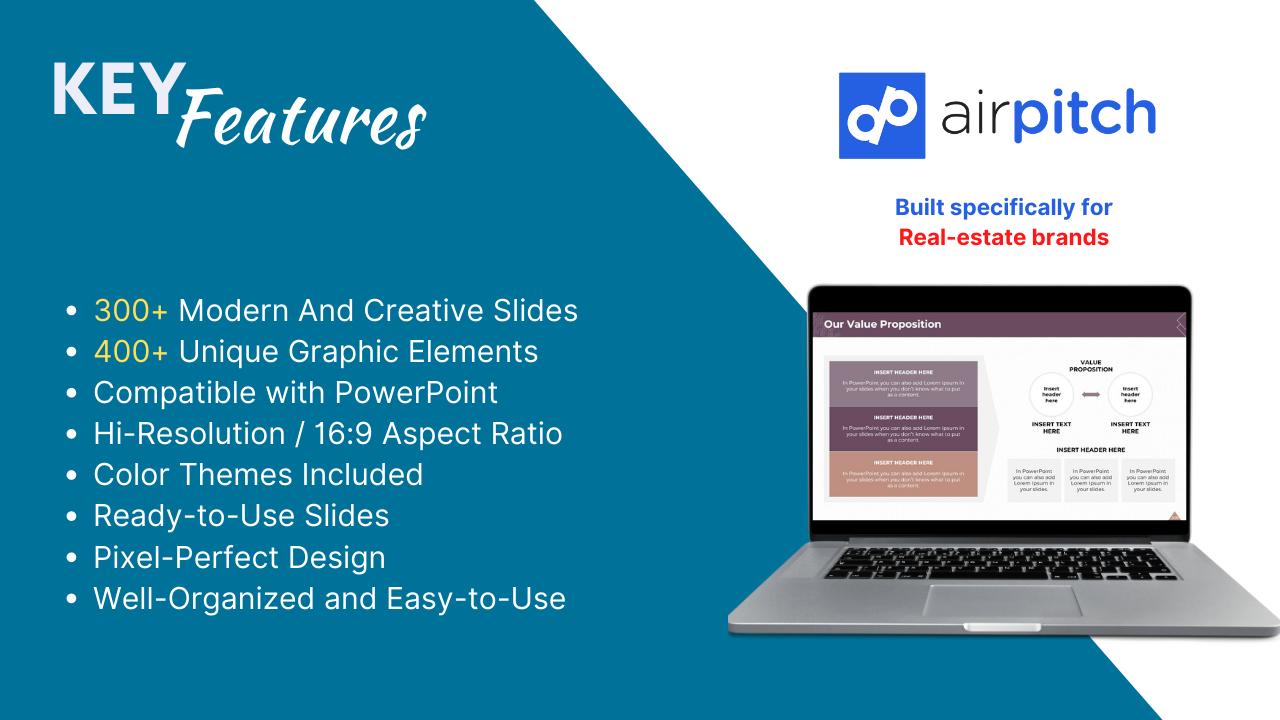 Ultimate Real-Estate Pitch Deck Template gallery image