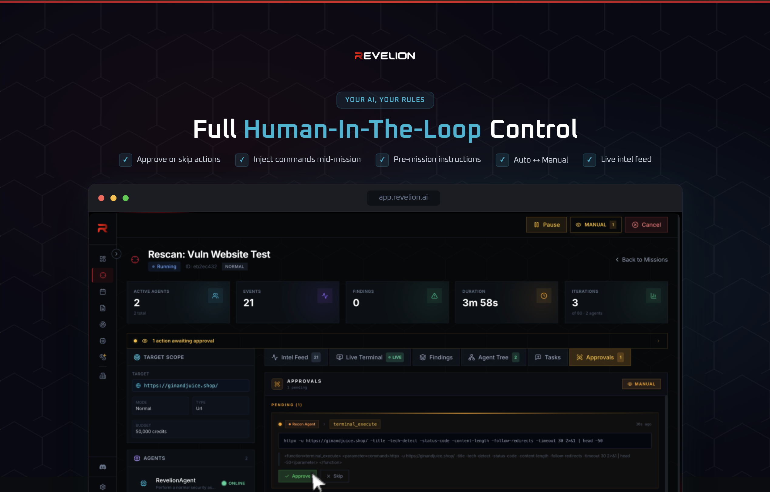 Revelion AI gallery image