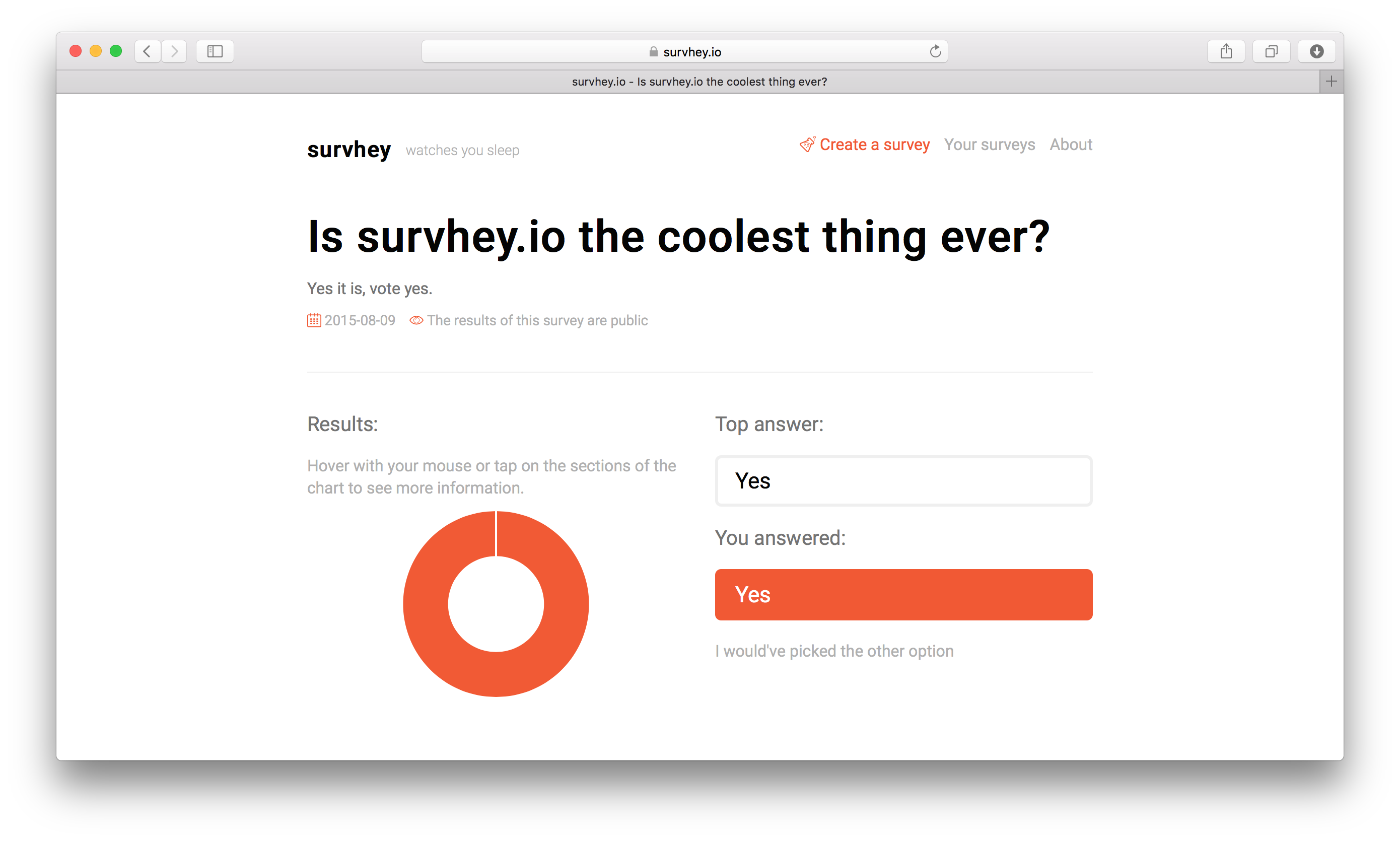 survhey.io gallery image