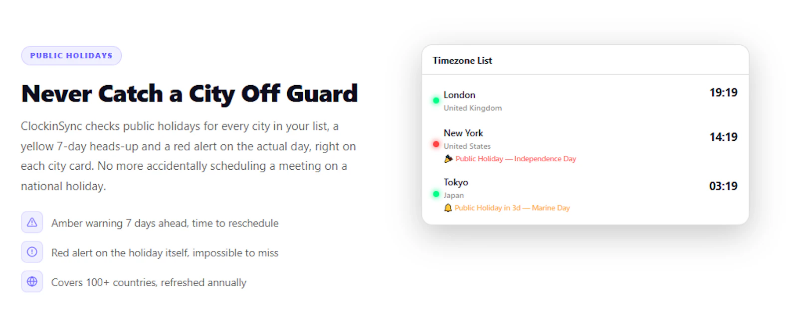 ClockinSync - Smart Timezone Extension screenshot 6