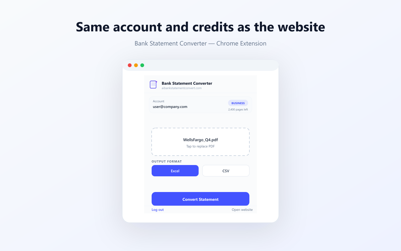 Bank Statement Converter gallery image