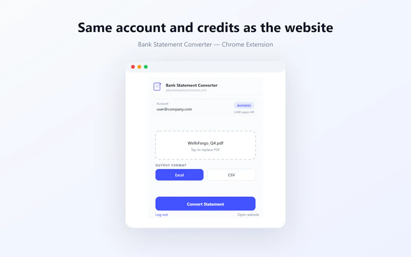 Bank Statement Converter screenshot 4