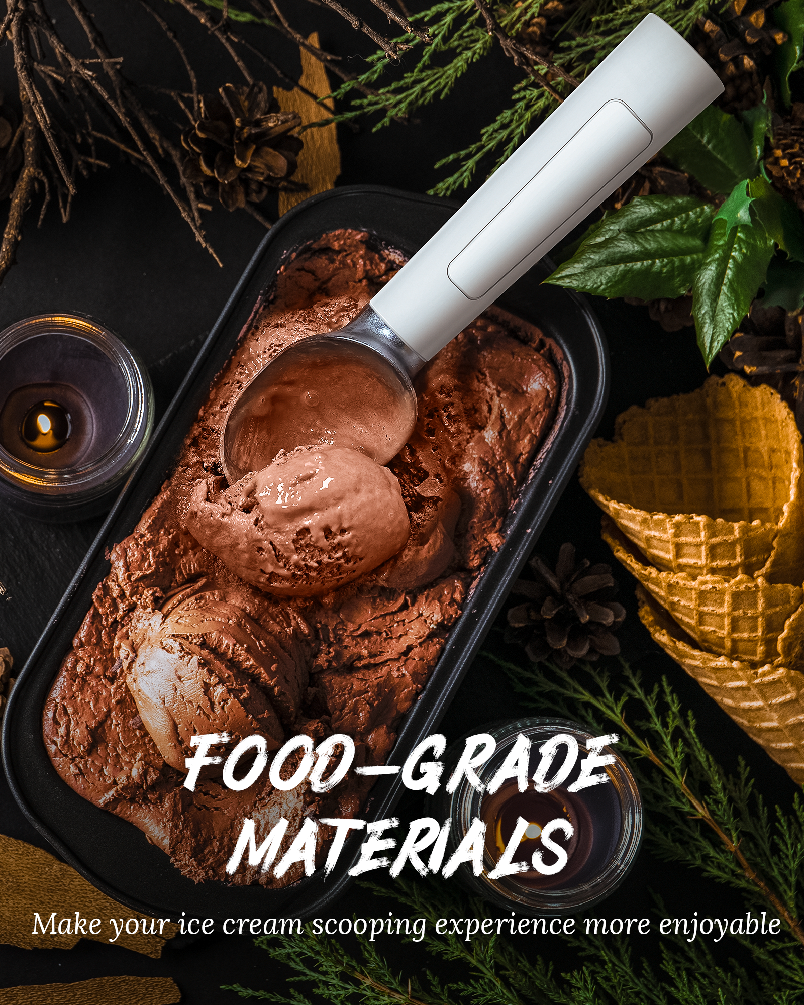 Média Chauffage de la crème glacée Scoop - Scoop de crème glacée 4
