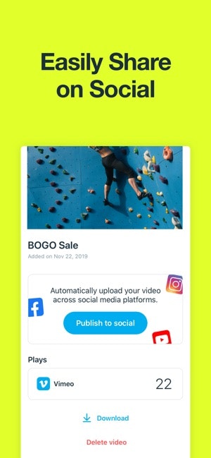 Vimeo Create for Mobile gallery image