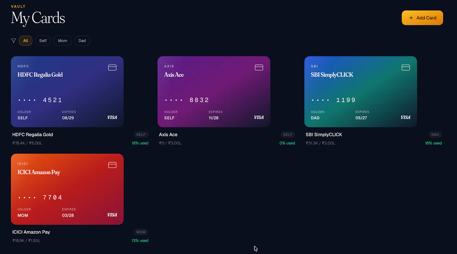 CardVault screenshot 4