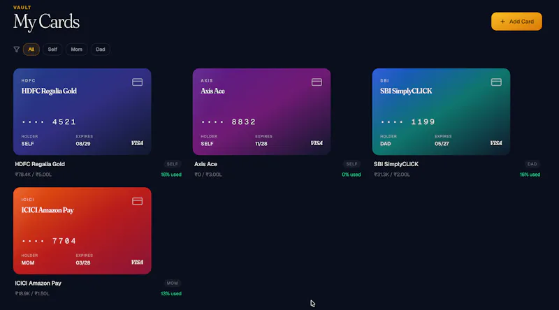 CardVault screenshot 4