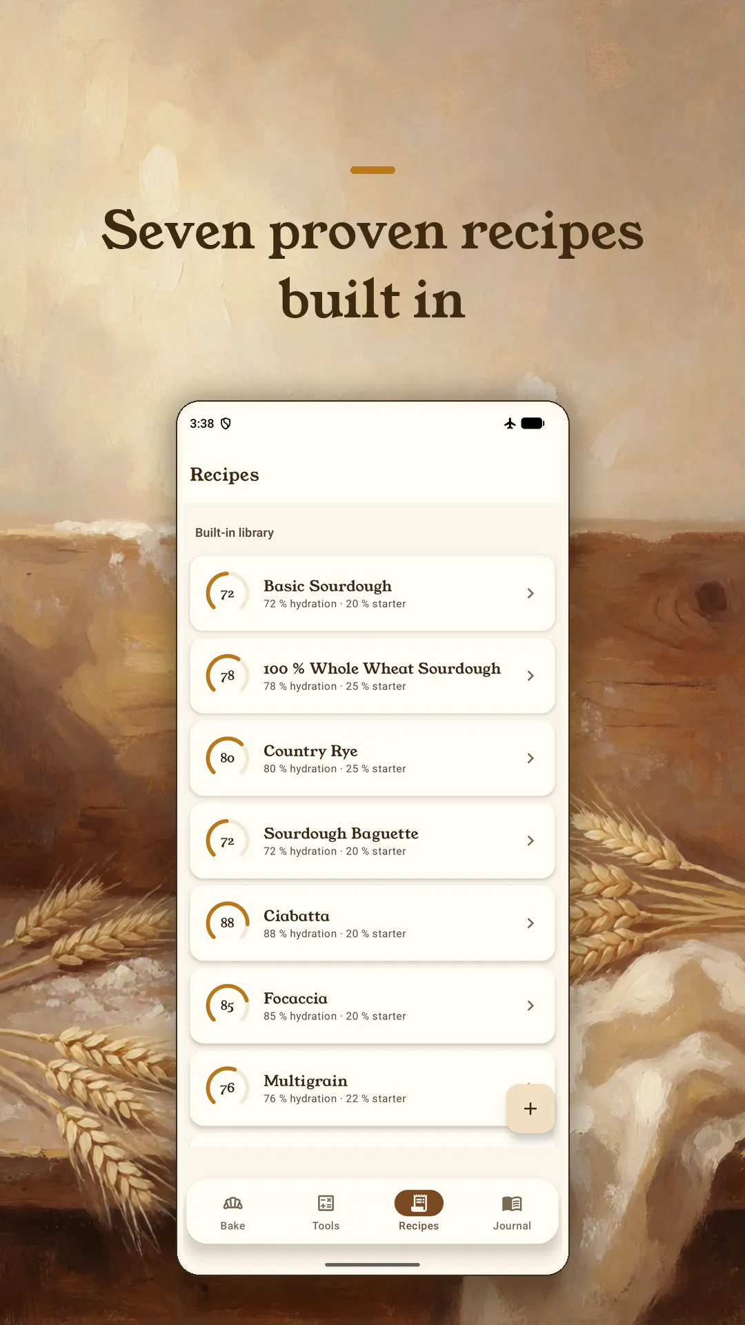 Sourdough Hydration Calc gallery image