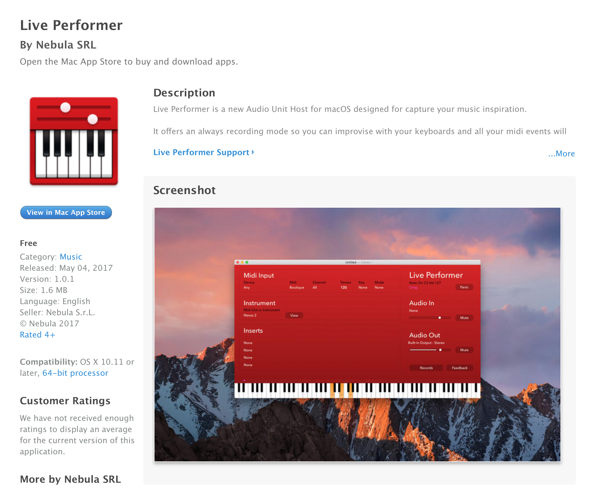 Live Performer gallery image