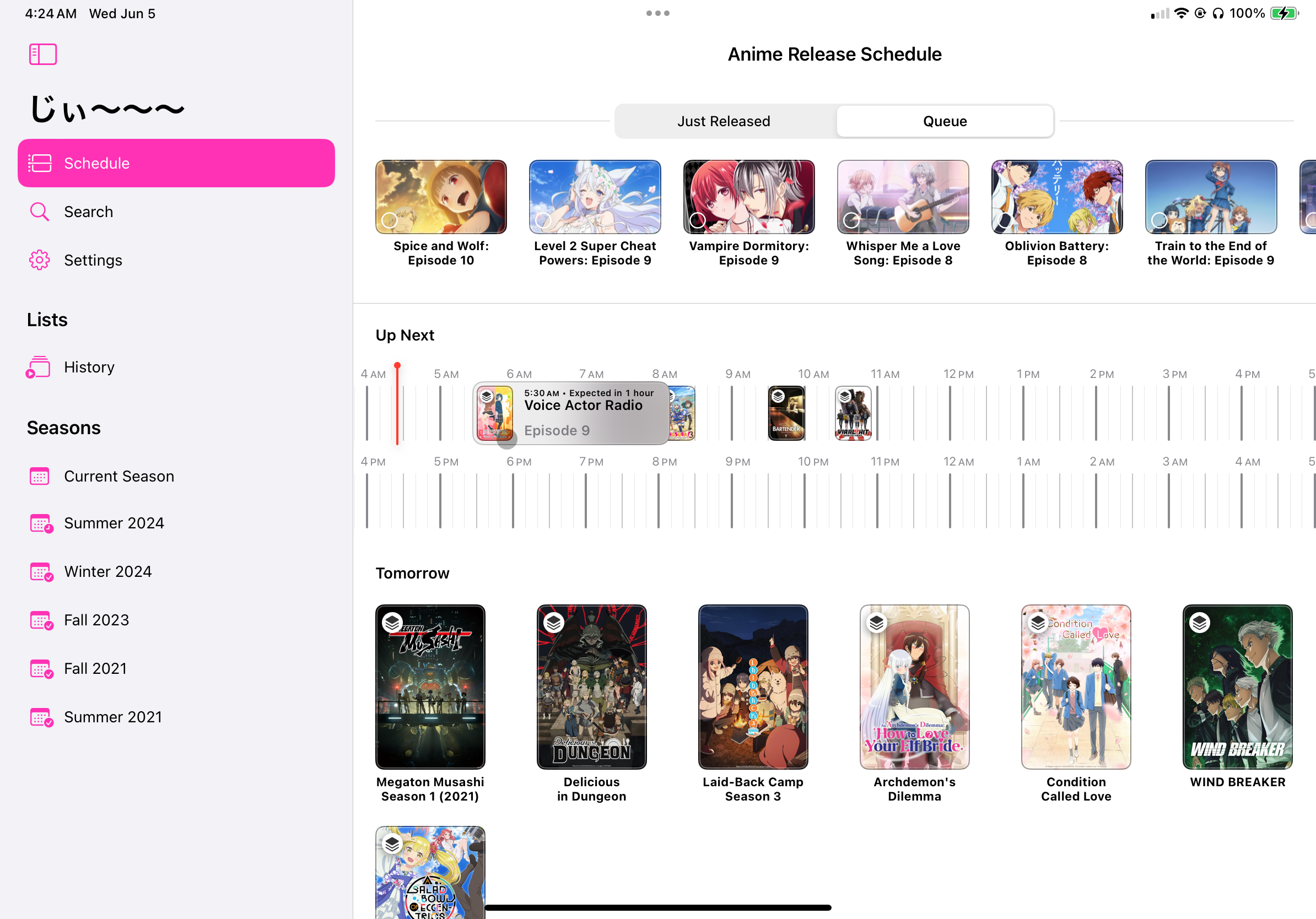 Media Quliai - Hướng dẫn anime theo mùa 4