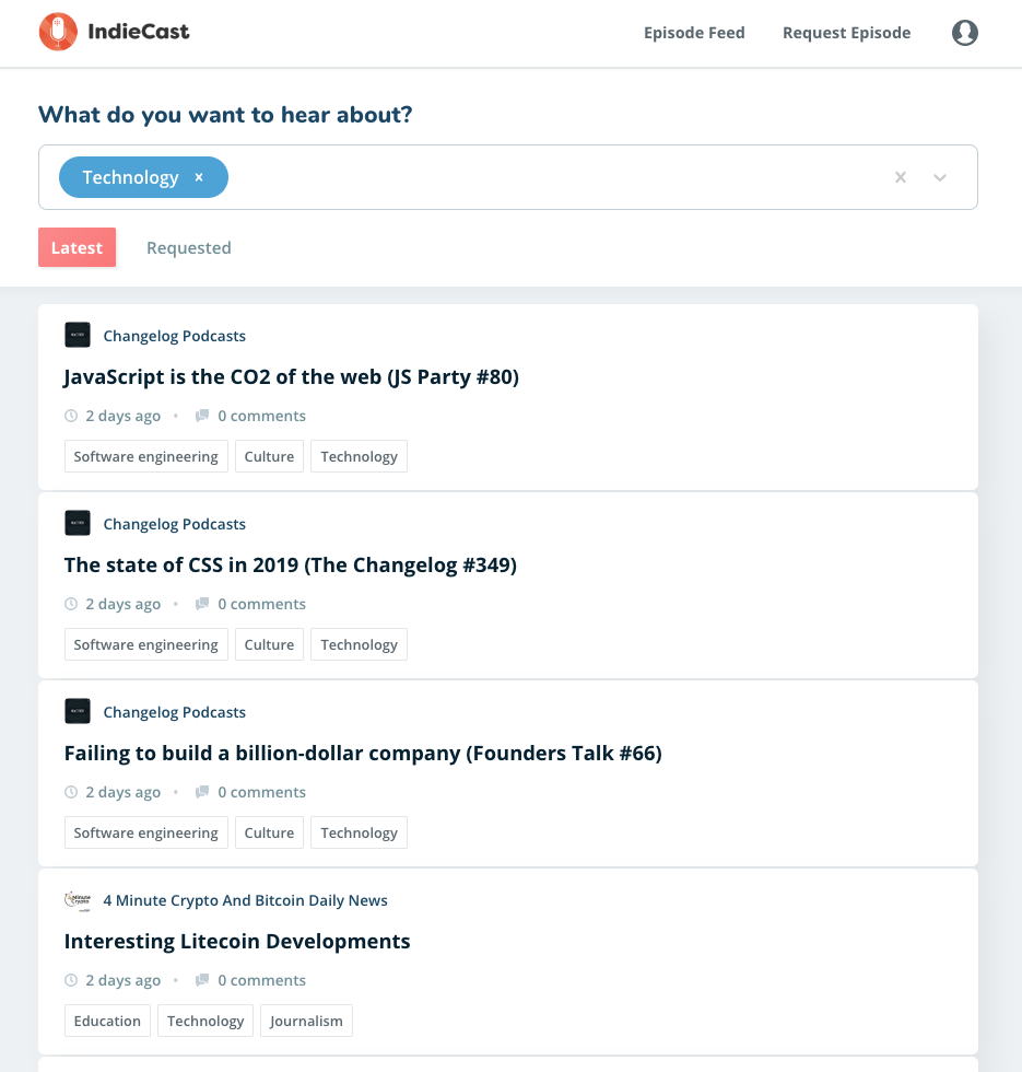 IndieCast gallery image