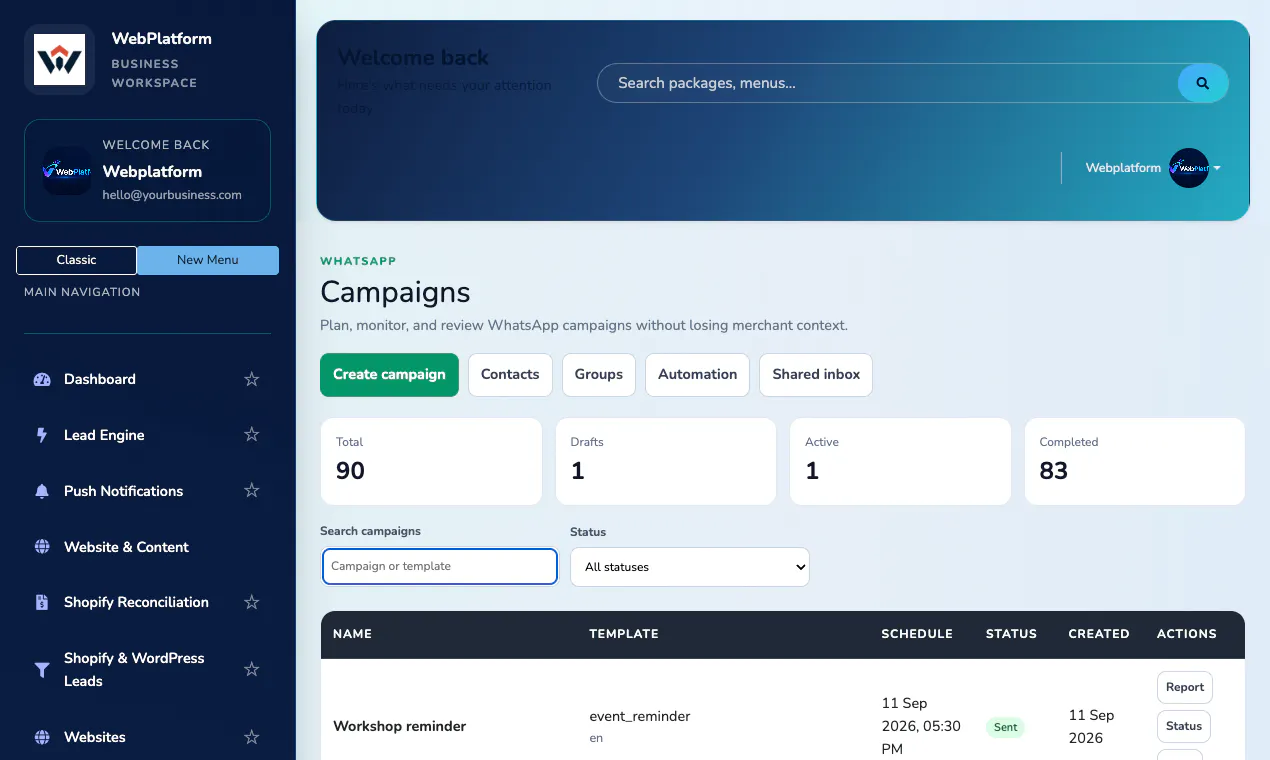 WebPlatform gallery image