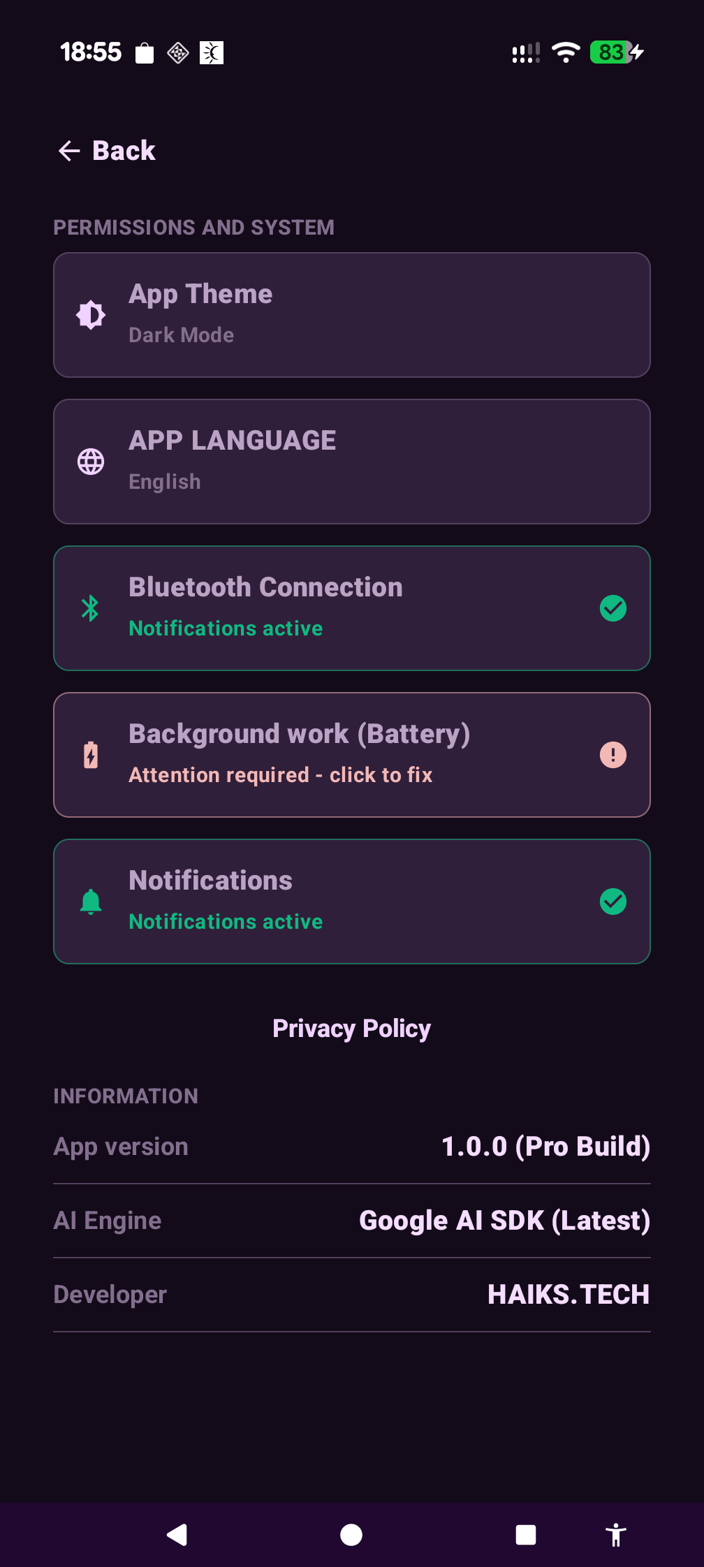 Haiks Voice Companion for Wear OS gallery image